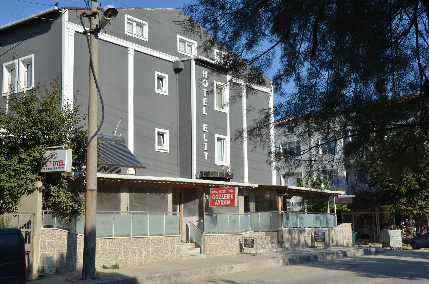 Elit Hotel Saray dış cephe görünümü
